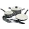 Oster Ridge Valley 8-Piece Gray Aluminum Nonstick Cookware Set